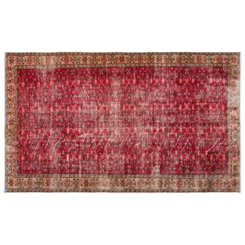 

Handmade Natural Vintage Turkish Area Rug 177x292 Cm-5'10''X9'7''