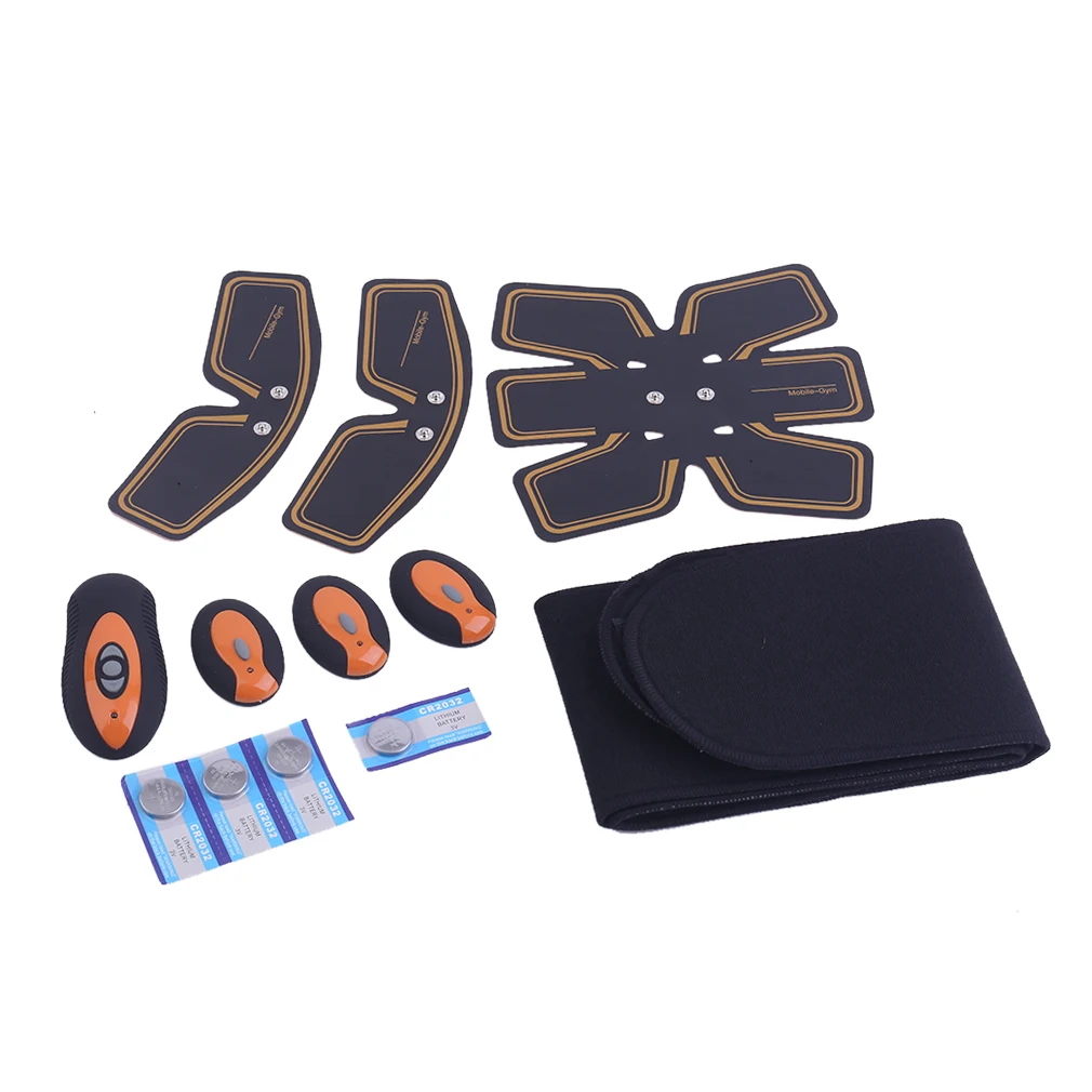 

Wireless Intelligent Abdominal Muscle Toner Body Toning Muscle Training Gear Belt Household for Arm Abdomen Thight