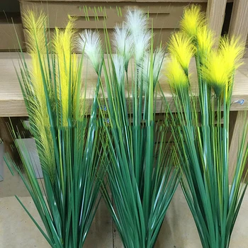 

Bunch Of 5 Heads Artificial Reed Grass Simulation Flower Plant DIY Home Decoration
