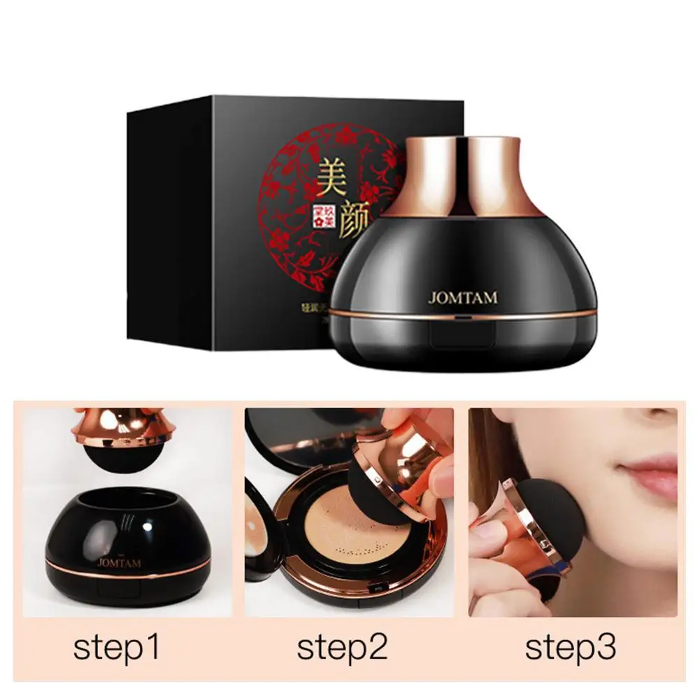Hot Sell BB Cream Make Up Face Foundation Concealer Air Cushion Brighten Makeup Mushroom Head Korean |