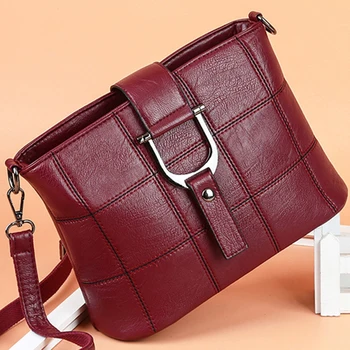 

Luxury Women Messenger Bags Designer Woman Bag 2020 Brand Leather Shoulder Bags Tote Bag Sac A Main Femme Nouvelle