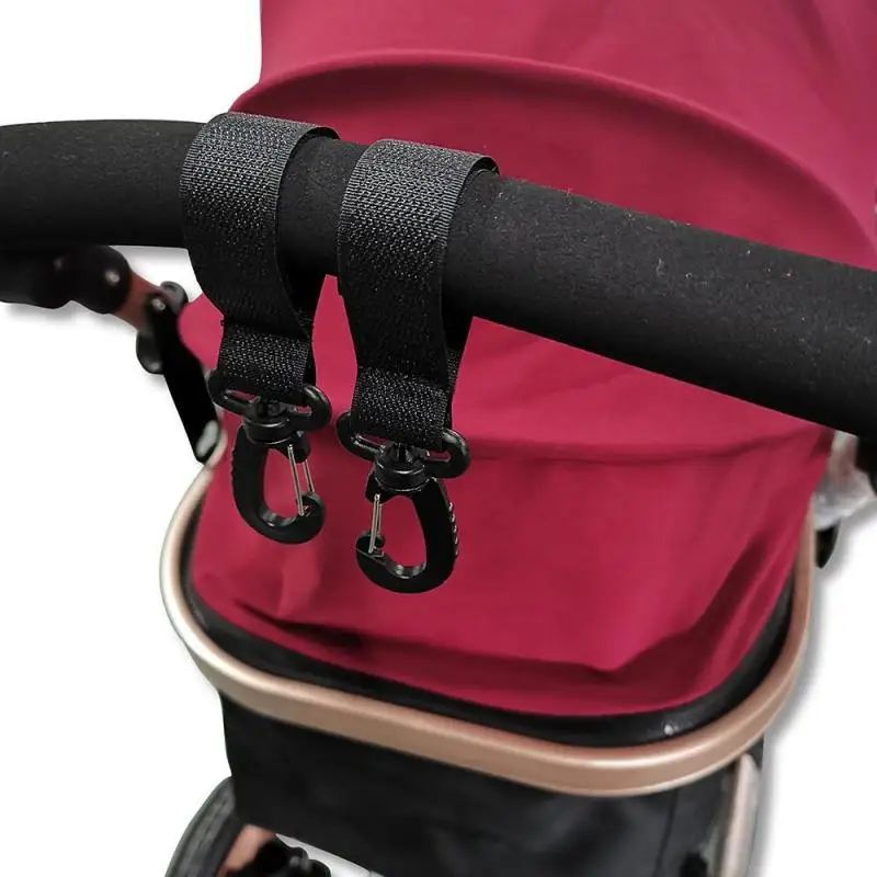 2/4/6pcs Stroller Hooks 360° Rotate Baby Diaper Bag Storage Hanger Hook Pram Baby Car Seat Stroller Accessories Organizer Holder baby stroller accessories display	