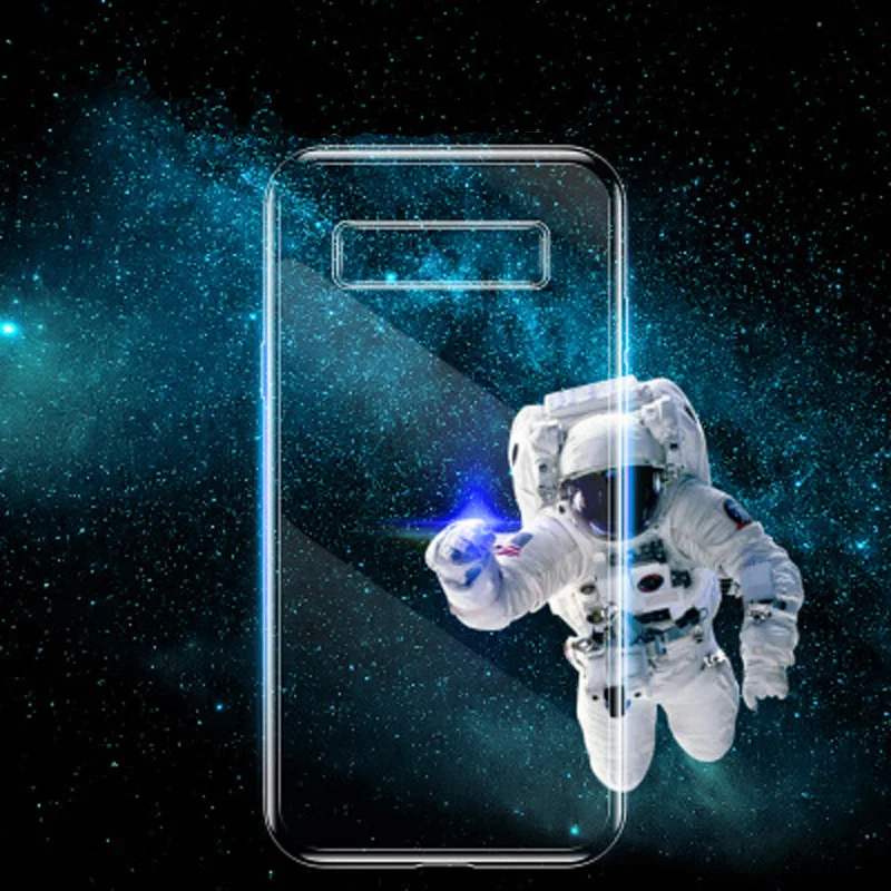 

Transparent Samsung S20Ultra mobile phone case transparent soft silicone sleeve s10 mobile phone case
