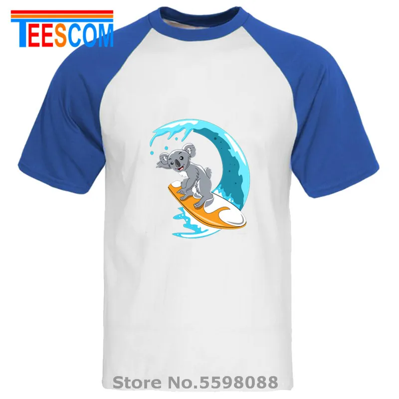 Raglan white blue