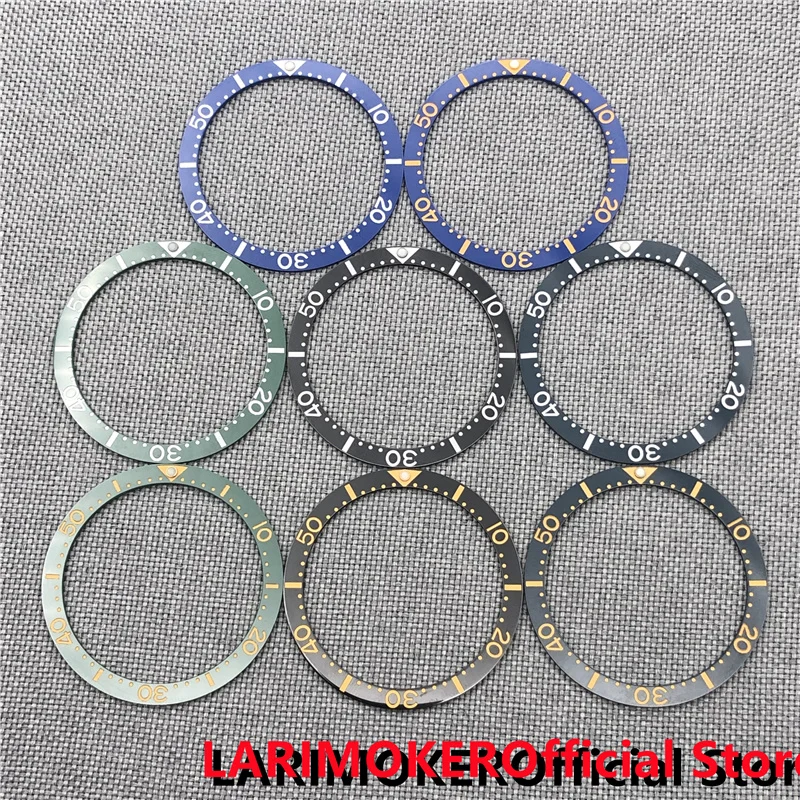 LAIMOKER 39.2mm Ceramic Watch Bezel fit 43MM Mens Watch Suitable for 43MM Case
