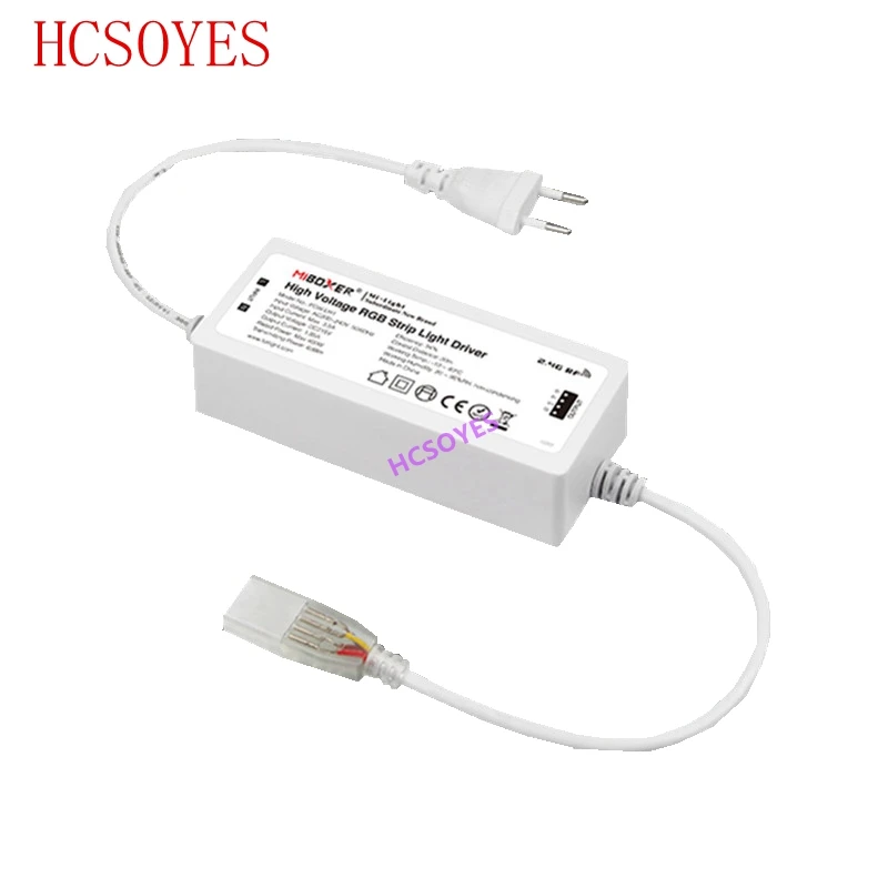 MIBOXER POW LH1 высокое Напряжение RGB светодиодный контроллер AC200 240V Wi Fi приложение Smart