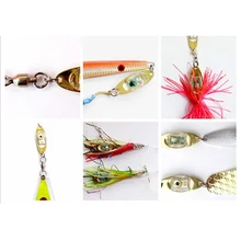 

Eye Shape Fishing Bait LED Underwater Fish Trap Deep Drop Underwater Colorful Boat Shaped Squid Trap Squid Fish Accessories