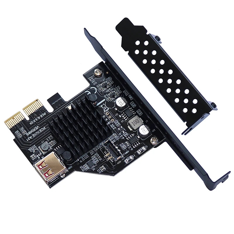 Добавить на карту PCI Express 3 0 USB 1 E карта PCIe адаптер Raiser Type USB3.1 gen2 10 Гбит/с + USB2.0
