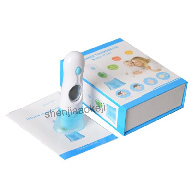 

1pc 4 in 1 Multi-function thermometer clock/ear temperature/Forehead temperature/Ear Forehead Thermometer Baby & Adult