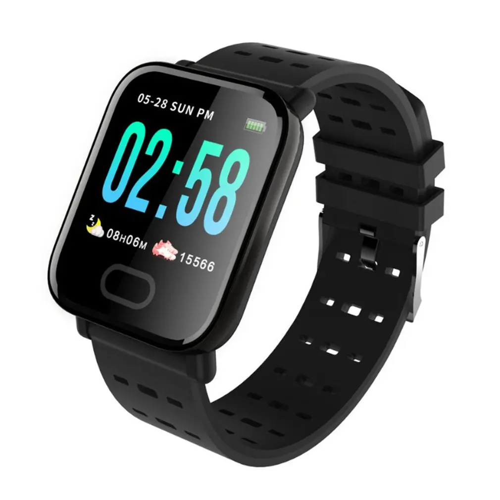2 A6 смарт-браслет reloj inteligente pulsometro ritmo cardi фитнес-трекер пульт дистанционного управления умный браслет - Цвет: 2