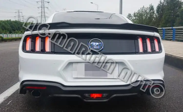 Углеродное волокно Mustang MC стиль задний багажник спойлер задний багажник крыло задний спойлер крыло для Ford Mustang