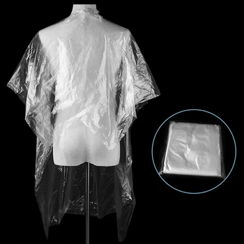 

60x90cm Disposable Cape Salon Hairdressing Cloth Hair Cutting Hairdressing Cape Barber Salon Capas Hairdresser Apron Wrap 50pcs