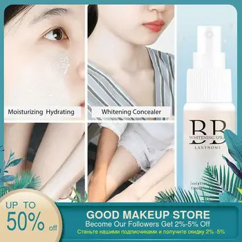 

Spray BB Cream Lazy Man Spray Concealer Brighten Whitening Moisturizing Base Face Foundation Whitening Spray BB Without Makeup