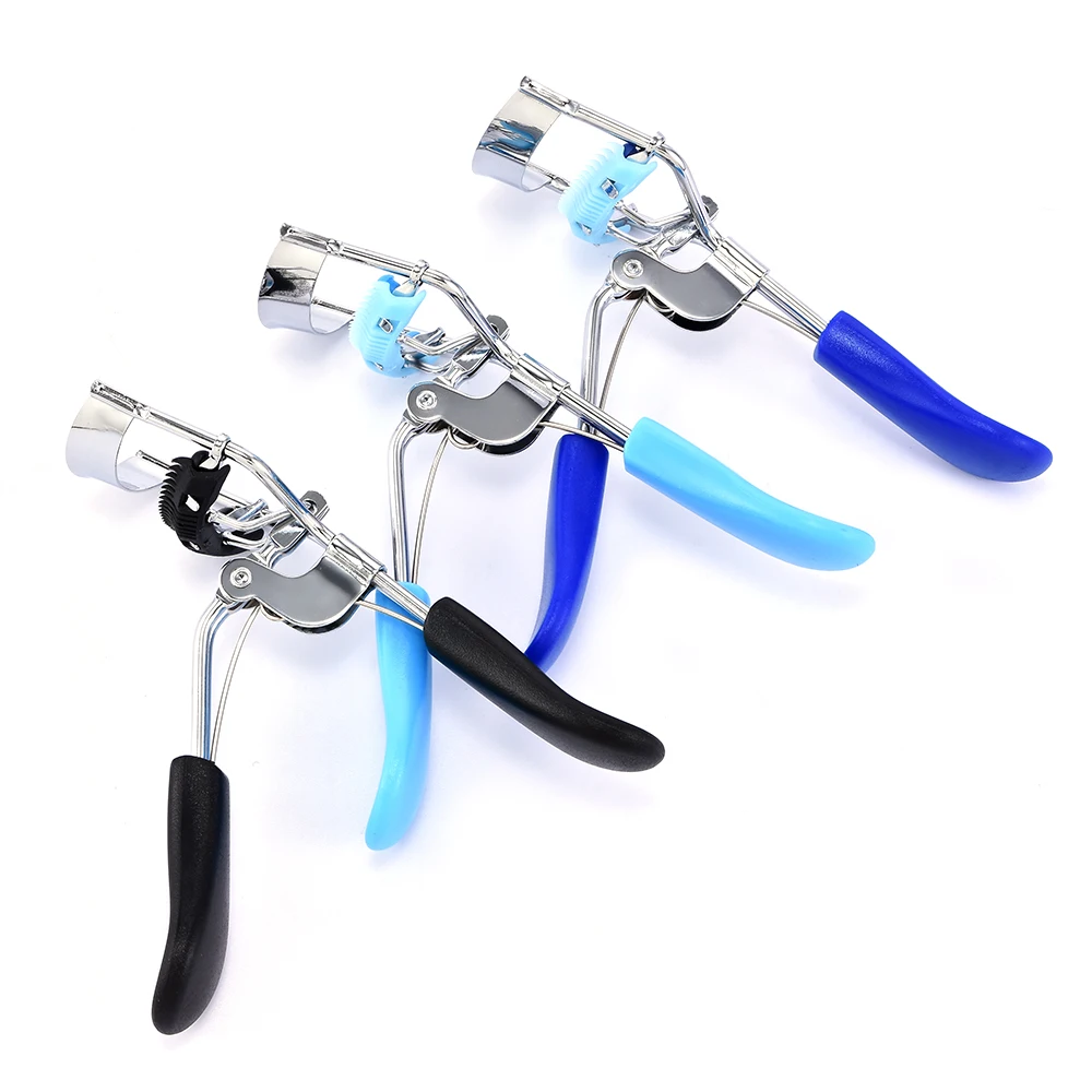 Eyelash Curlers With Comb Fashion Professional Makeup Eyelash Curling Clip Cosmetic Eyelashes Beauty Makeup Tool Accessories 1PC