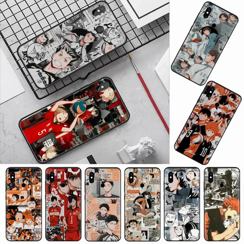 Чехол для телефона haikyuu volleball anime Japan Xiaomi Redmi 7 8 9t a3 9se k20 mi8 max3 lite 9 note 9s 10 pro|Бамперы| |