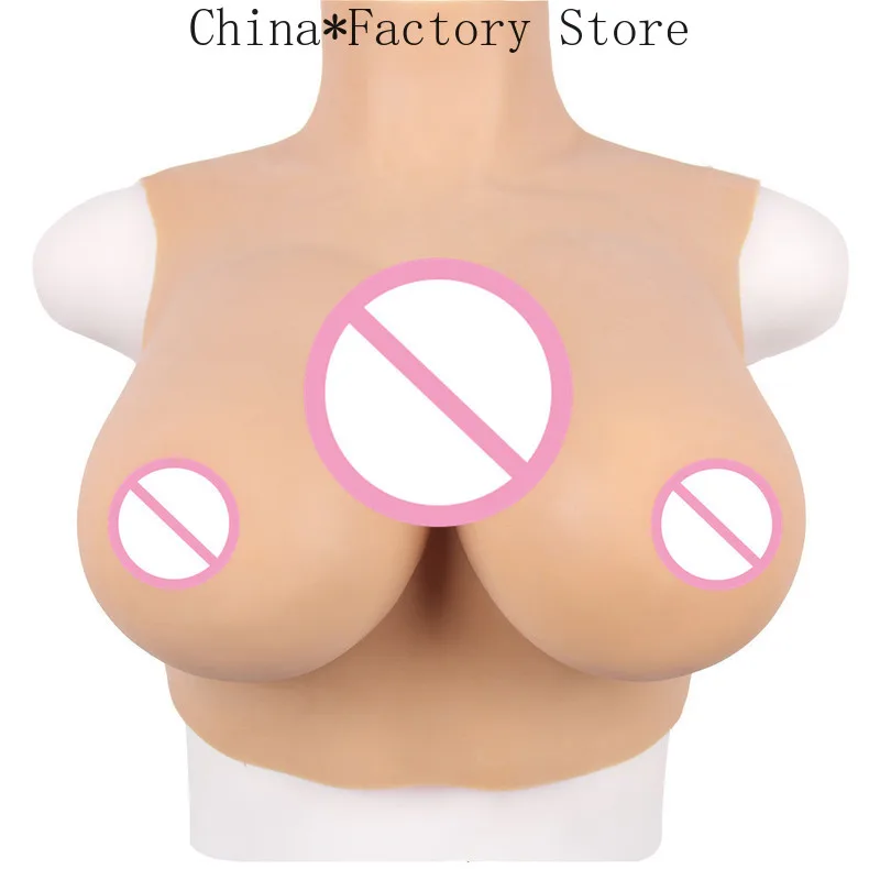 CDF Cup Artificial Huge Fake Boobs Silicone Breast Forms For Ladyboy Drag queen Transgender Shemale Crossdresser Transvestism