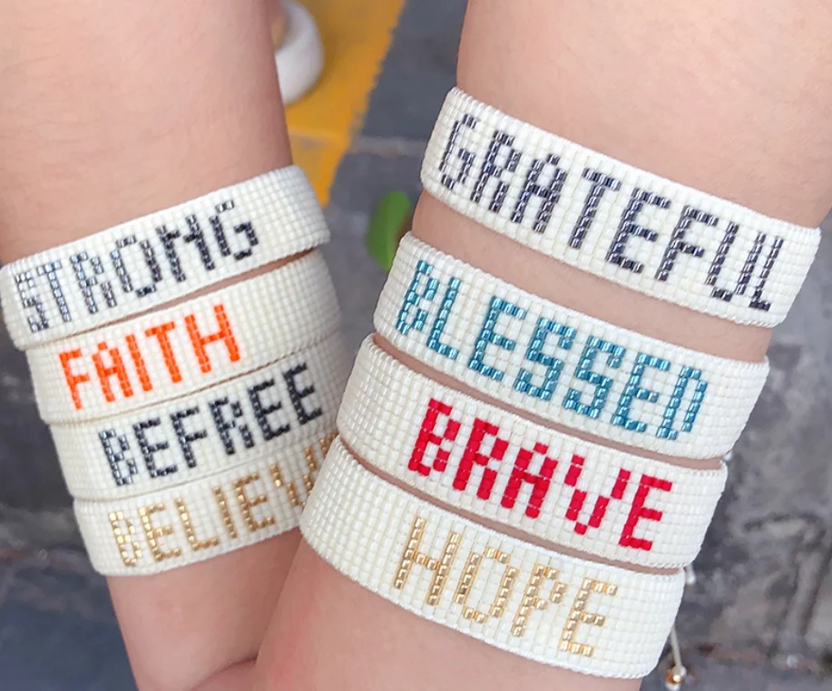 Милый браслет Миюки ручной работы с бусинами для рукоделия | Украшения и