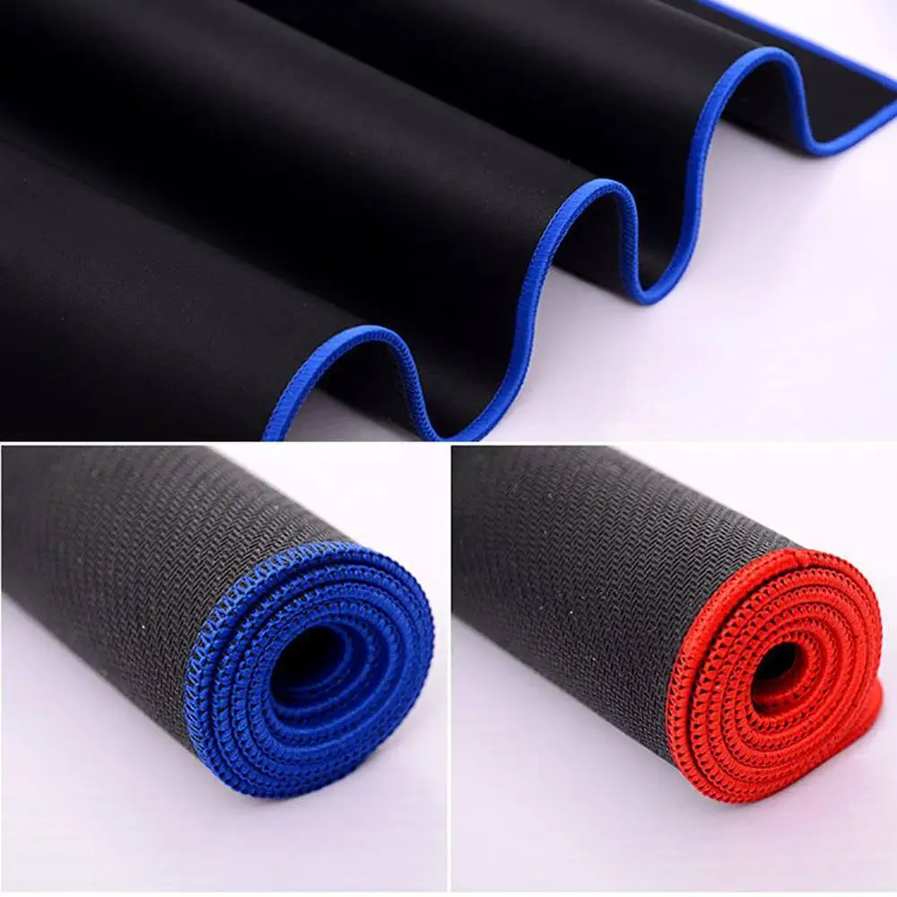  Hot Extra Large Mouse Pad Gaming Mousepad Anti-slip Natural Rubber Gaming Mouse Mat with Locking Ed