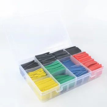 

530pcs/box heat shrinkable tube Environmentally friendly insulation and waterproof one-half heat shrinkable tube