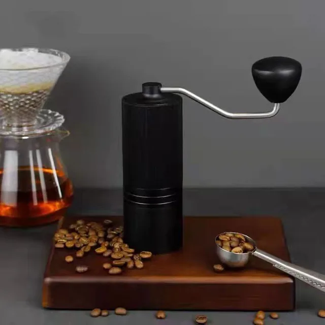 R11 Kézi Kávécsiszoló Kávécsiszológép Burr Mill Grinder Mini Babmaró Hordozható Konyhai Daráló - Image 3