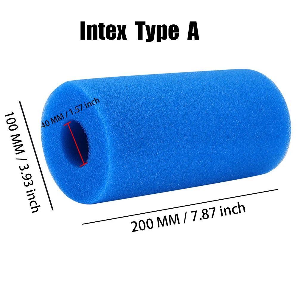 3/5 шт. многоразовые фильтры из пены для бассейна Intex S1 тип A|Бассейн и аксессуары| |