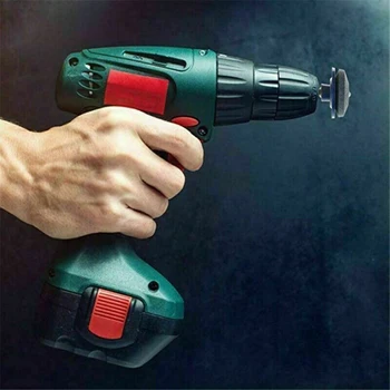

2Pcs Universal Lawn Mower Faster Blade Sharpener Grinding Power Drill Garden Kit For Sharpsening Lawn Blade