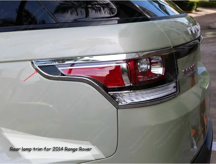 Для Land Rover Range Rover Sport Высокое качество ABS Автомобильный задний светильник защита лампы