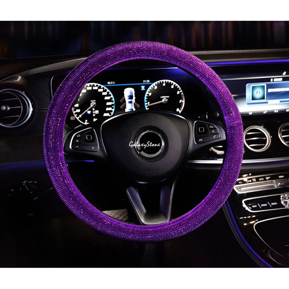 Новая специальная крышка рулевого колеса с Cystal Прекрасный подходит для Mercedes C Class C200L E Class E300L