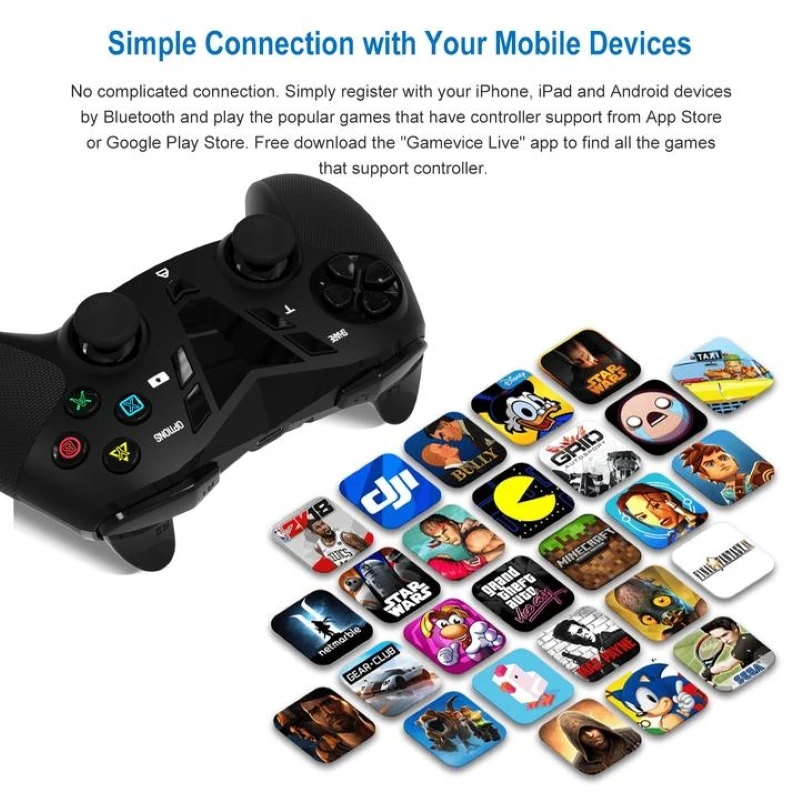 Darkwalker Bluetoothゲームコントローラー コールオブデューティ Mfiゲーム Iphone Ipad Mac Apple Tv Android Pc Ps4コンソール用のモバイルゲームパッド Gamepads Aliexpress Darkwalker Bluetoothゲームコントローラー コールオブデューティ Mfiゲーム Iphone Ipad Mac Apple Tv Android Pc Ps4コンソール用のモバイルゲームパッド Gamepads Aliexpress