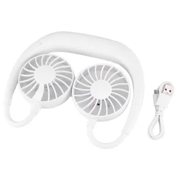 

Charging Sport Fan Hanging Neck Fan Lazy Portable Fan Student Desktop Fan