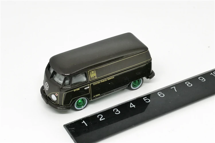 Greenlight 1: 64 VW type 2 UPS фургон коричневый зеленый Marchine без коробки