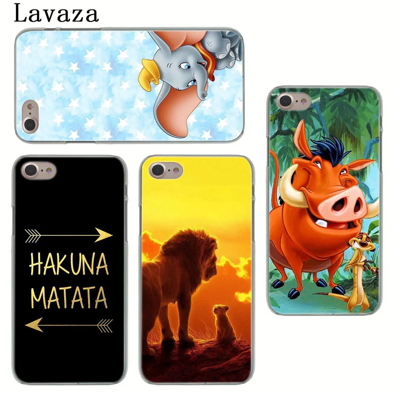 Жесткий чехол для телефона Lavaza с изображением короля льва Dumbo для iPhone XR XS X 11 Pro Max 10 7 8 6S 5 5S SE 4S 4