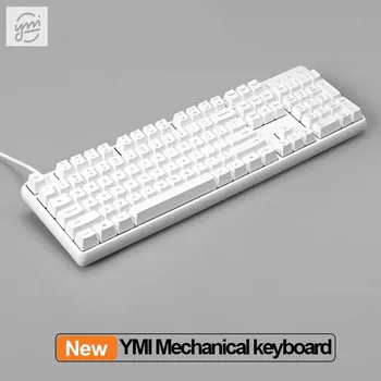 

YMI Mechanical Keyboard 104 key TTC Shaft Body USB Wired Connect Keyboard Multimedia Shortcut Keyboard Portable Keyboard