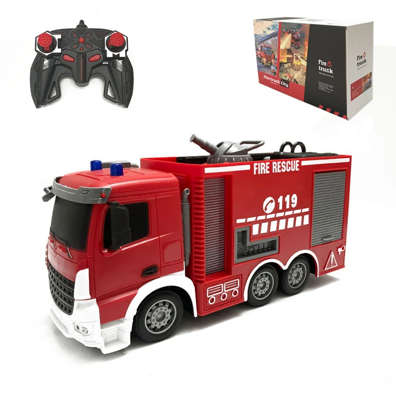RC Fire Truck Car Toy Emergency 