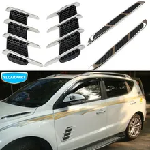 Auto Hai Kiemen Auto Aufkleber, Seitenschlitze, Für Geely Atlas,Boyue,NL3,SUV, proton X70,Emgrand X7 Sport, FC SUV,Vision X6,NL4,EX7