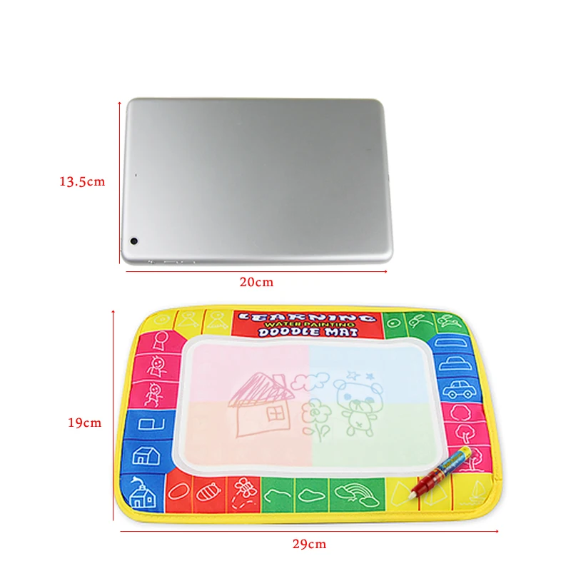 Magic Water Drawing Mat Toy Writing Painting Doodle Board with Magic Pen Kids Game Baby Children Early Educational Toy Gift