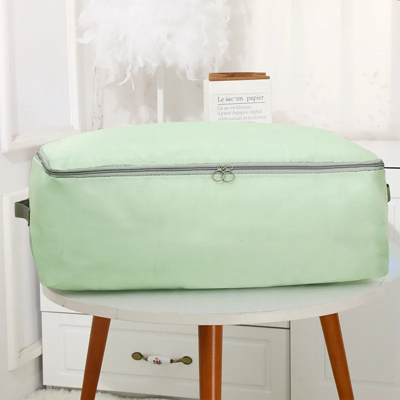Oxford Cloth Quilt Storage Bag Quilt Clothing Finishing Storage Bag Heavy Clothes bag Save Space Large Capacity storage bag 13 Color