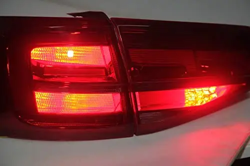 4 шт. полный светодиодный задний фонарь для Volkswagen для Jetta- sequantalal поворотное направление задняя лампа