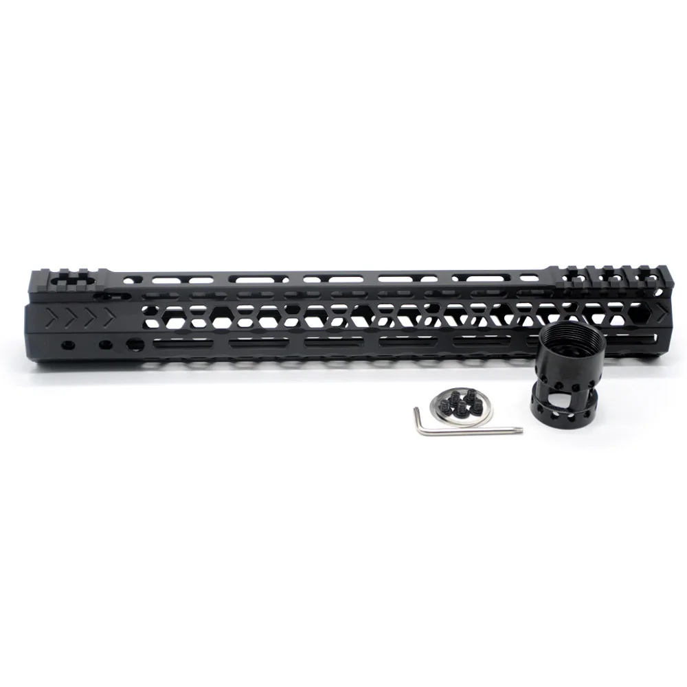 APLUS черный/красный/TAN_13.5 ''дюймовый M-LOK поручень Сверхлегкий Пикатинни поплавковая система крепления подходит. 223/5. 56/AR-15 серия