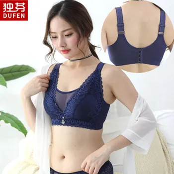 

1808 New Plus Size Bra Thin Section No Steel Ring Bra for Female