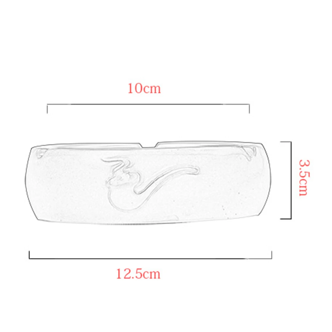 Fashion Ceramic Ashtray Round Cigarette Ashtray Anti-Scalding Cigar Ash Tray Holder Gift- Ancient Rhythm Pipe/Qingyun/Blush