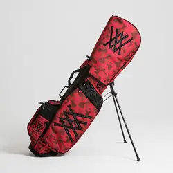Camouflage print handbag hand bag tote bag golf Standard Ball Golf Bag Caddy Golf Cart Stuff Stand Tripod Golf Bag Two Caps