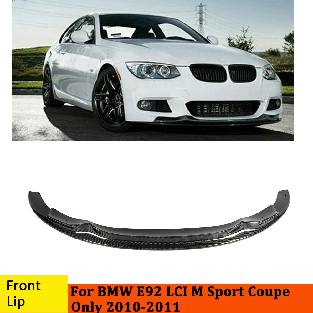 Диффузор переднего бампера для BMW E92 M3 LCI Convertible M Tech 2010 2011|car styling|for bmwlip spoiler |