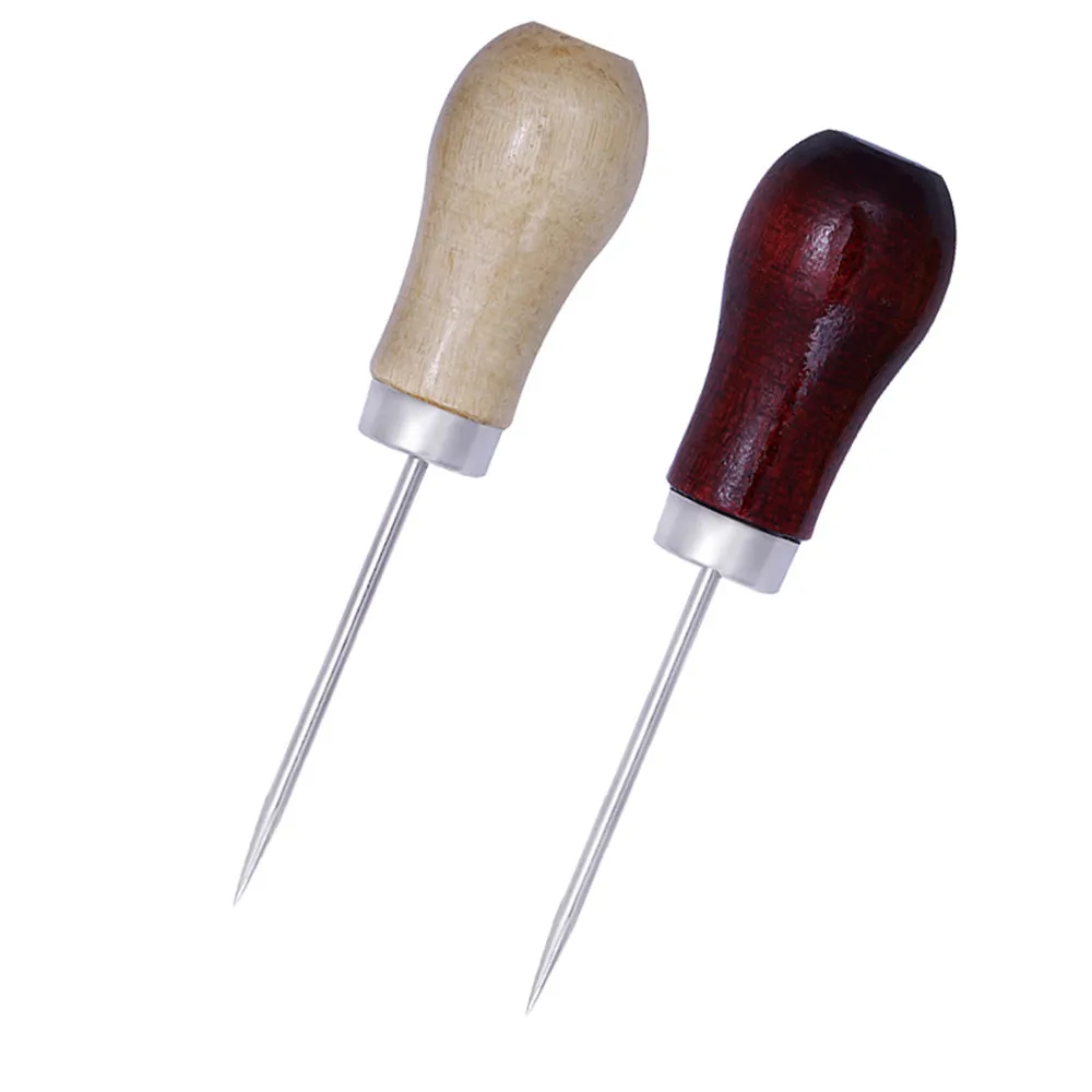 LMDZ-1-PCS-Gourd-Shape-Leather-Craft-Cloth-Wood-Handle-Scratch-Awl-Tool-Pin-Punching-Wood (4)