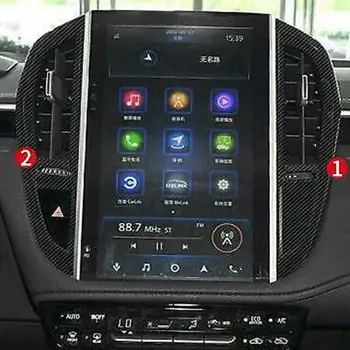 

Central Central Console Navigation Panel Trims ISO9001 Black For Toyota Corolla 2019 Carbon Fiber