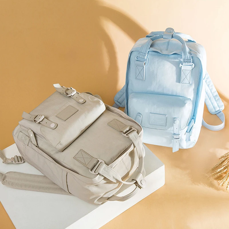 New Fashion Women Large Capacity Backpacks Female 14 Inch Laptop Backpack Lovely School Bags for Girl High Quality