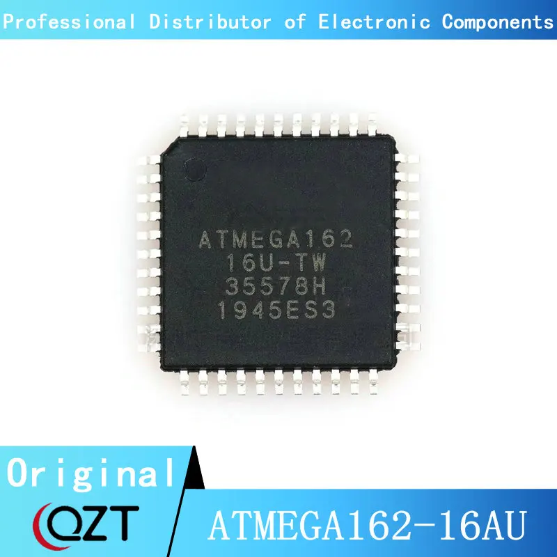 10pcs/lot ATMEGA162-16AU QFP ATMEGA162 ATMEGA162-16 TQFP-44 chip New spot atmega128a au atmega128 16au atmega128l 8au atmega128a atmega128l atmega128 atmega ic mcu chip tqfp 64