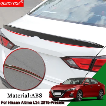 

Car Styling ABS Car Tail Rear Trunk Spoiler Wing Decoration Cover Auto Protection Accessories For Nissan Altima L34 2019-Present
