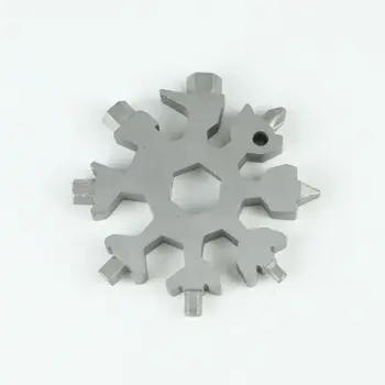 

4 Pack 18-in-1 Snowflake Multi-Tool,Stainless Steel Multitool Card Y98E