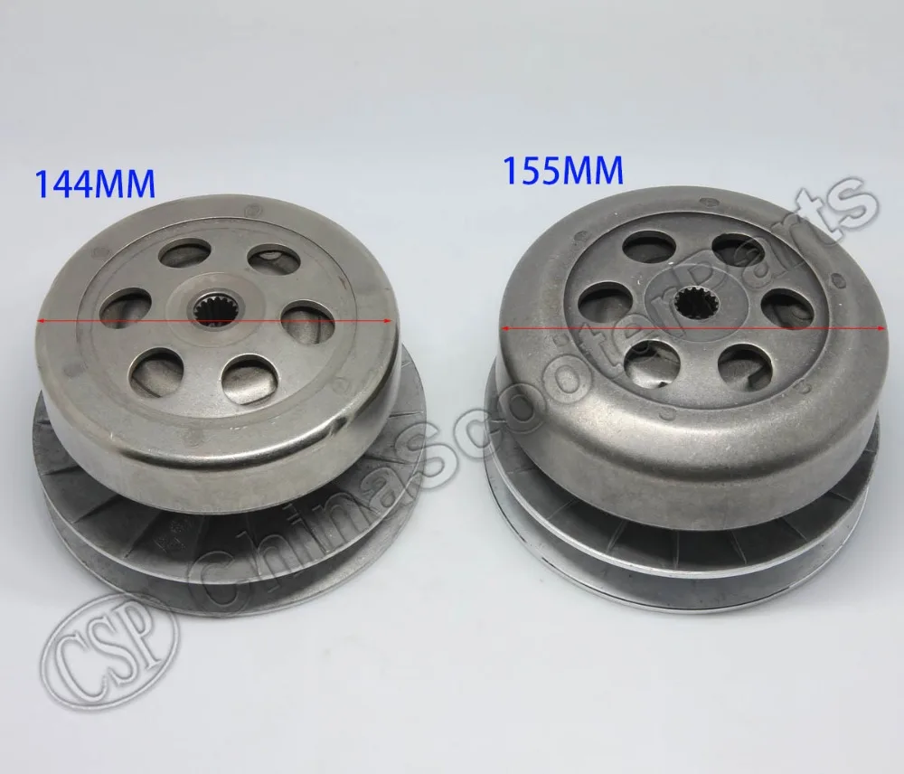 165MM 16T Clutch Assembly for Linhai Buyang 250 260 300 YP Majesty VOG  XinYue 250CC 260CC 300CC 170MM 173ML Scooter ATV Go Kart